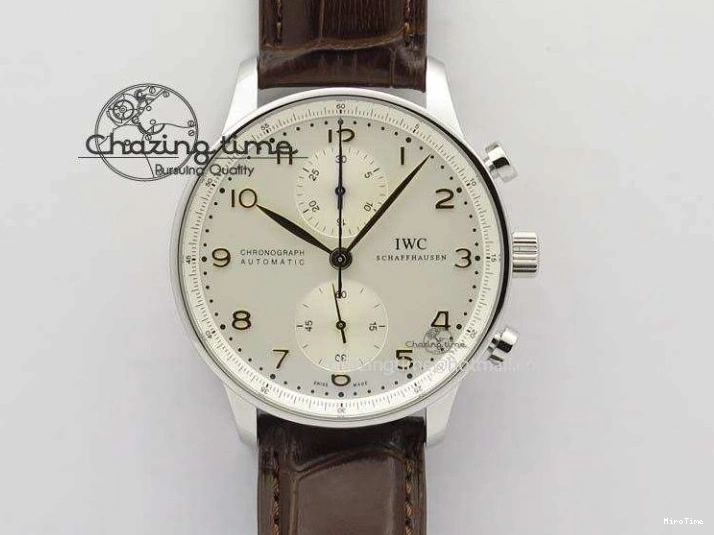 MIROTIME 0711 EasyCare Portuguese Real PR IW500705 ZF 1:1 Best Edition On Blue Leather Strap A52010 V 7310